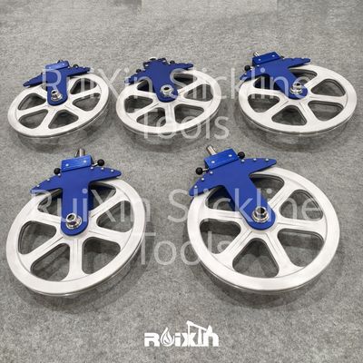 Ηλεκτρονική τροχαλία χόρτου 16 ιντσών Slickline Εφοδιασμός ασφαλείας ελέγχου πίεσης φορτίου