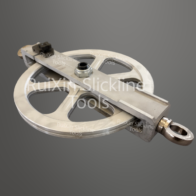 Wireline Hay Pulley 12Inch～20Inch Ασφαλές φορτίο 50KN Slickline Surface Equipment