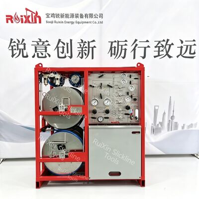 Slickline PCE Hydraulic Control Grease Injection Pump System 5000PSI ～15000PSI API Wireline Equipment