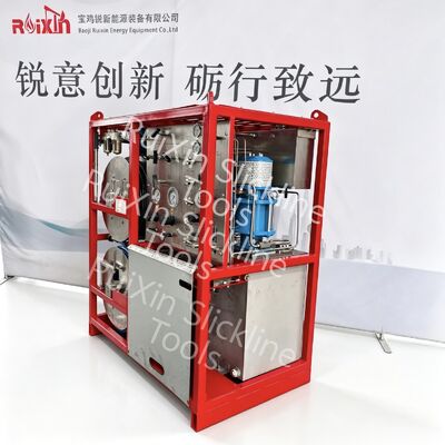Slickline PCE Hydraulic Control Grease Injection Pump System 5000PSI ～15000PSI API Wireline Equipment