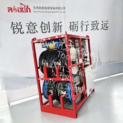 Slickline PCE Hydraulic Control Grease Injection Pump System 5000PSI ～15000PSI API Wireline Equipment