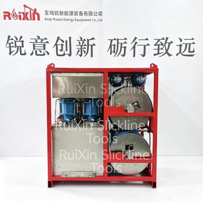 Slickline PCE Hydraulic Control Grease Injection Pump System 5000PSI ～15000PSI API Wireline Equipment